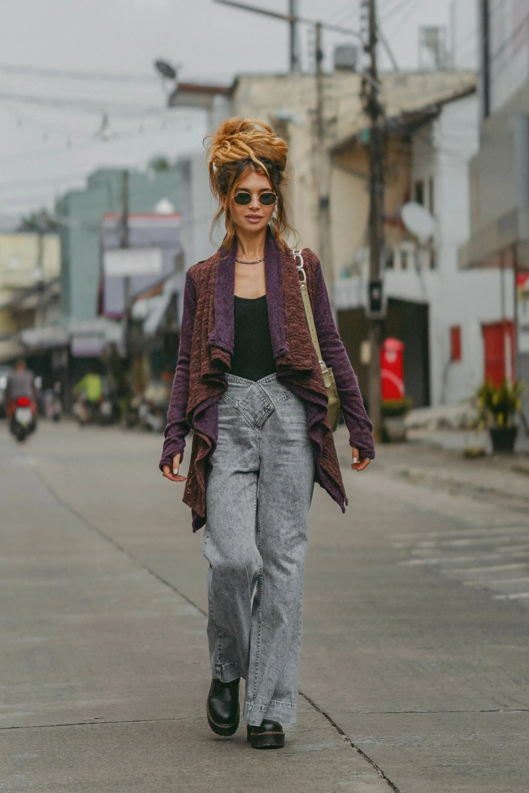 Convertible Jacket Mila Purple