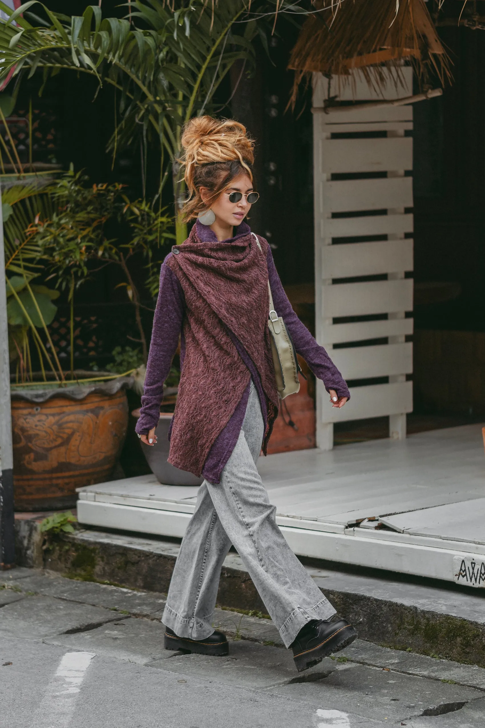 Convertible Jacket Mila Purple