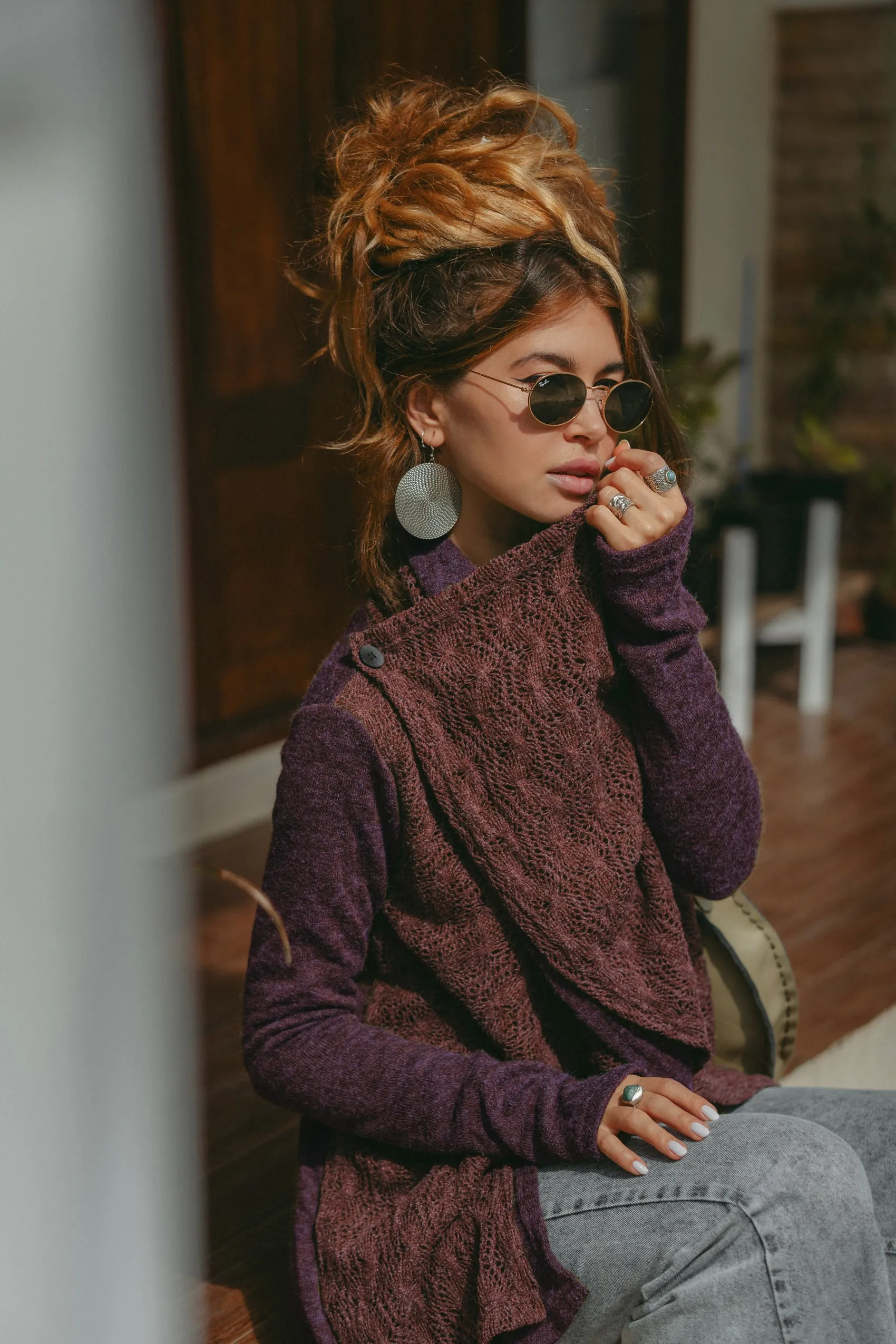 Convertible Jacket Mila Purple