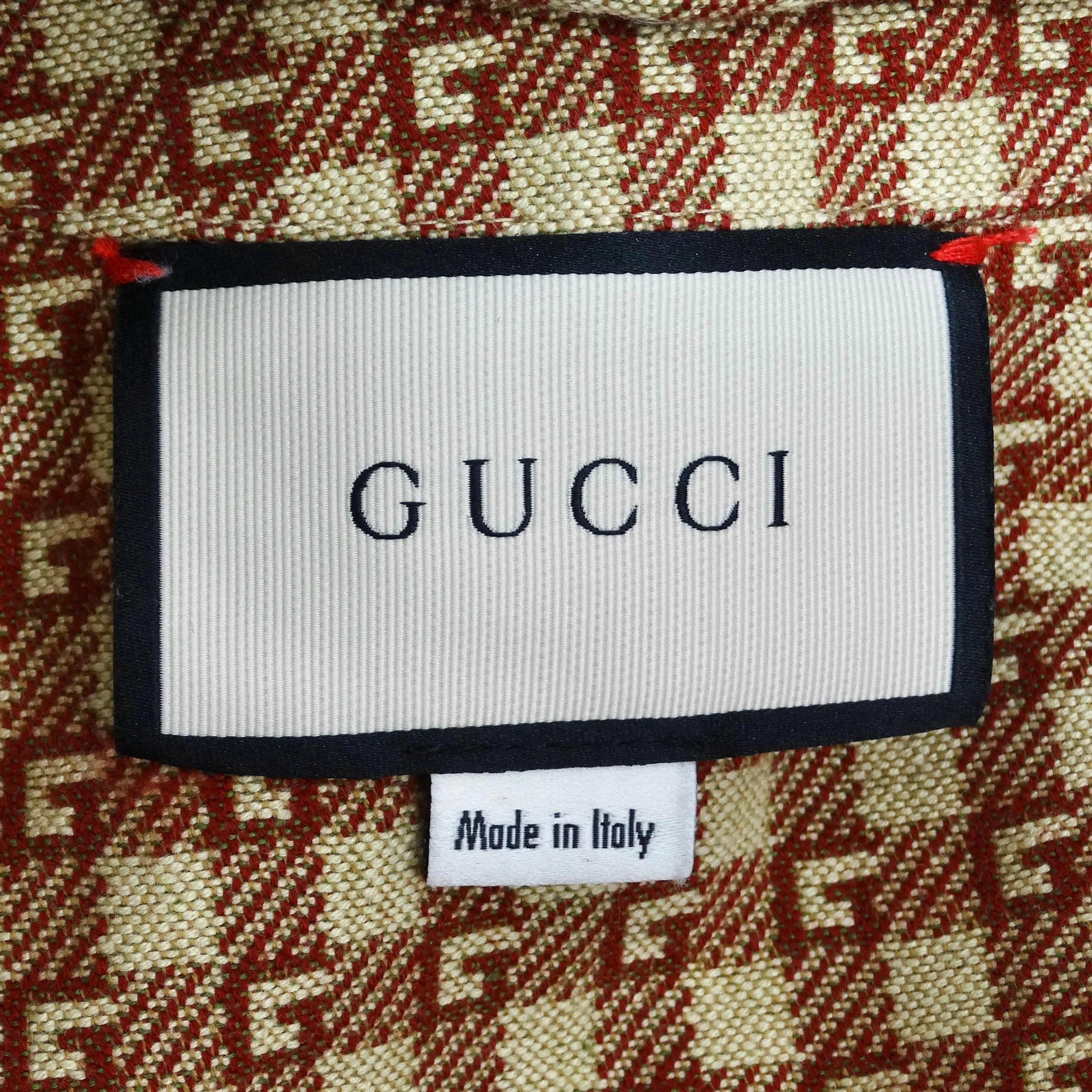 Gucci GG Monogram Hooded Jacket