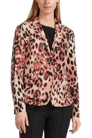 Marc Cain Sports VS 34.08 J07 278 Red Campari Blazer Jacket