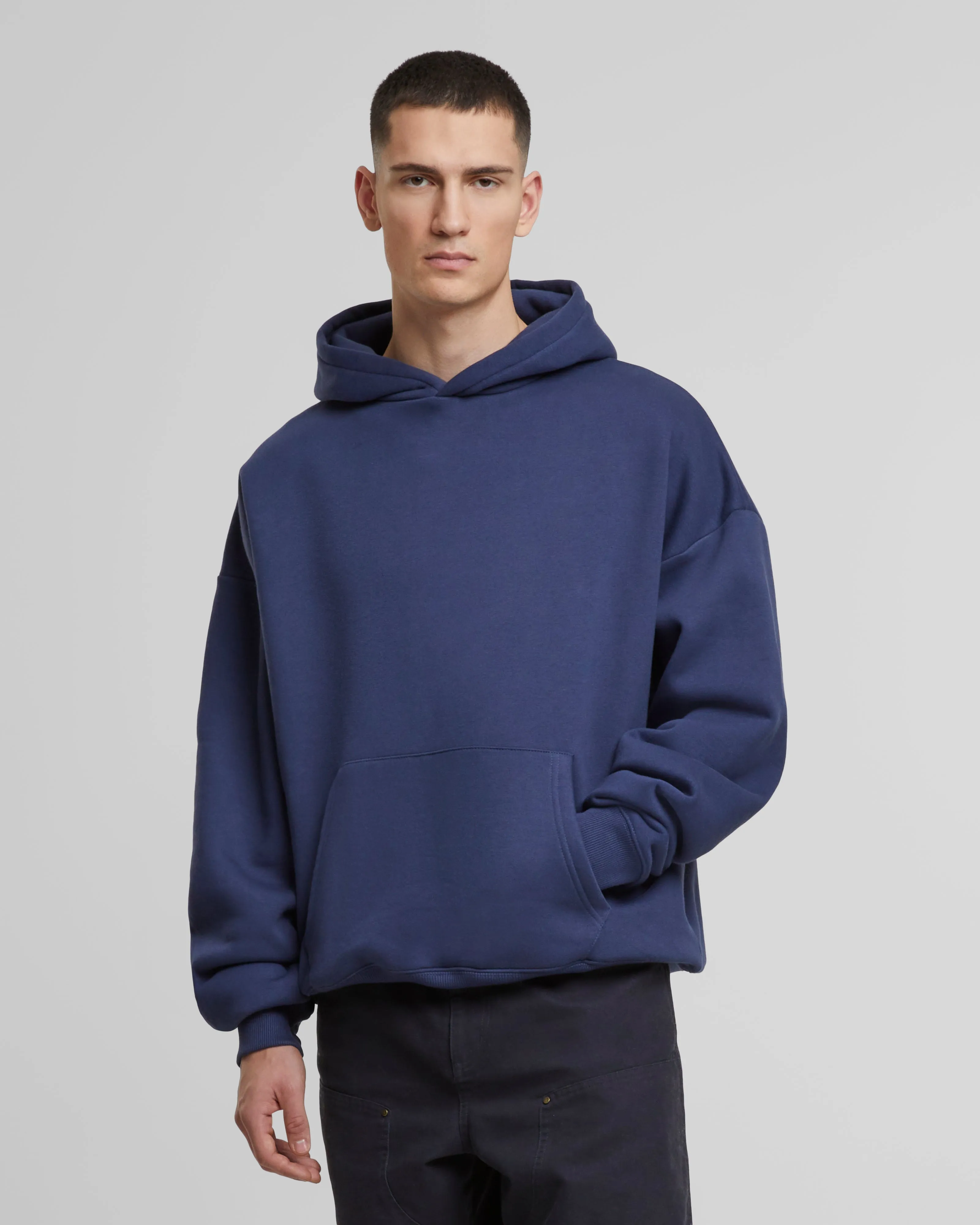 Oversized Hoodie Navy