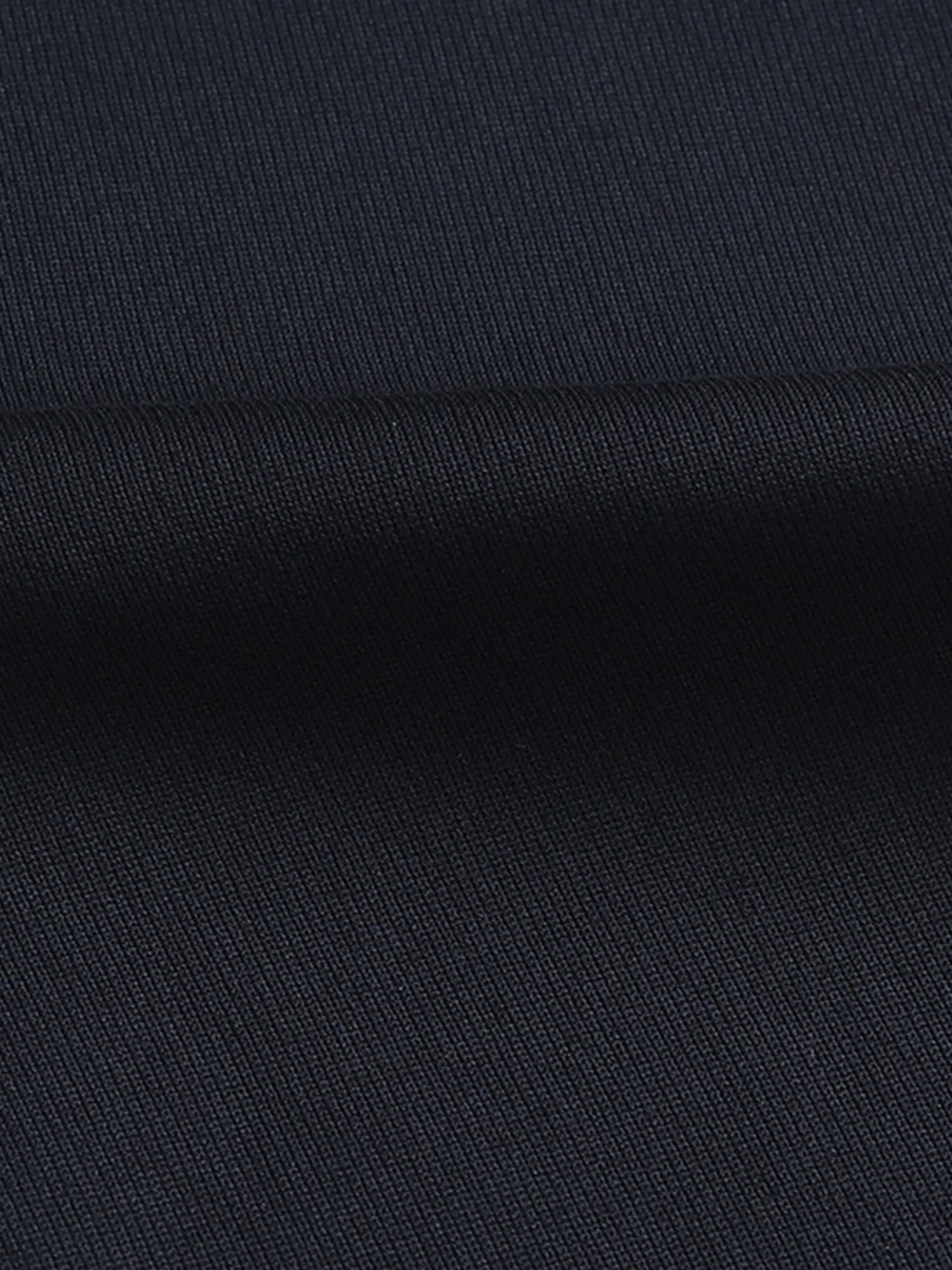 Rich Cotton Navy Flexi Waist Ankle Pant